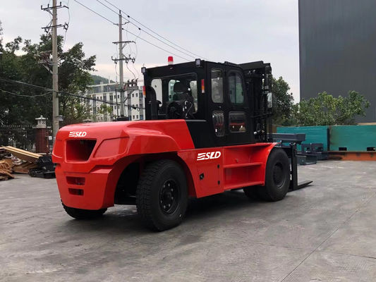 Xe nâng hạng nặng FD180 18 tấn Diesel Động cơ Weichai 4.0g Mast Công nghiệp nặng