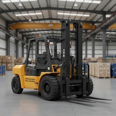 FD250 25 Tons Diesel Heavy Duty Truck Weichai Động cơ 5.5g Mast Container Handling