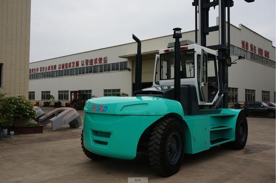 FD250 25 Tấn Diesel Xe nâng hạng nặng Động cơ Cummins 4.0g Xử lý container Mast
