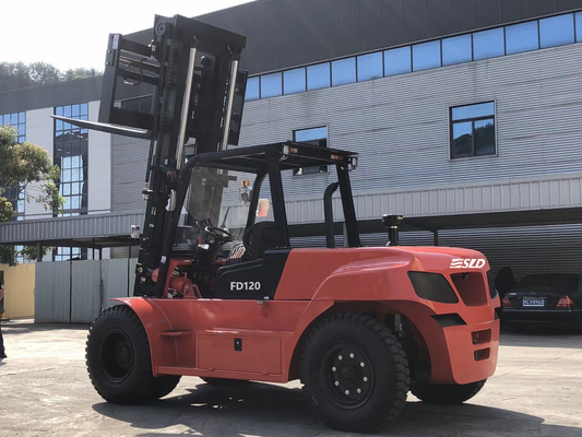 SLD 12 tấn nâng với bảo vệ trên đầu động cơ Cummins truyền động cơ thủy lực