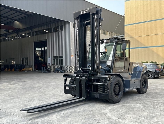 Cabin đầy đủ 12 tấn mạnh mẽ nâng hạng nặng nâng với điều hòa không khí
