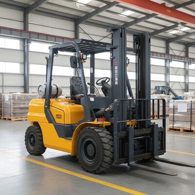 Sản phẩm Trọng lượng nặng Xe nâng điện Diesel Nguồn năng lượng xăng được thiết kế cho các nhiệm vụ xử lý vật liệu công nghiệp mạnh mẽ