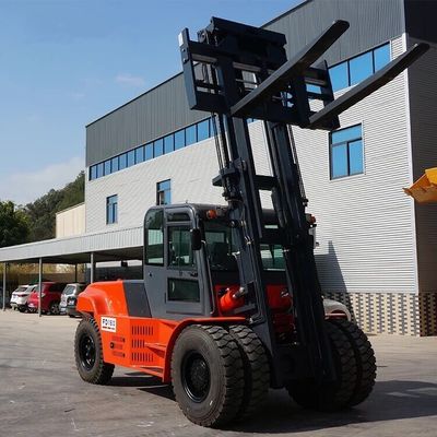 FD160 15 tấn Xe nâng hạng nặng Jib Mở rộng Hộp số tự động