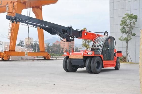 12t Shooting Boom Crane Handler Xe nâng kính thiên văn Telehandler