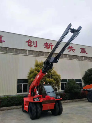 12t Shooting Boom Crane Handler Xe nâng kính thiên văn Telehandler