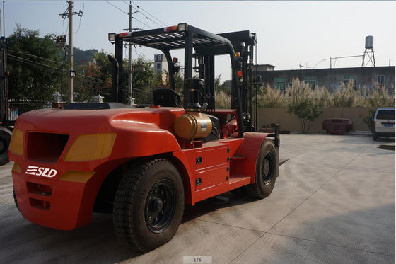 Yuchai ENGINE 3000mm Mast FD120 Máy nâng động cơ diesel 12 tấn 2.6k