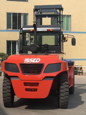 Xử lý vật liệu Xe nâng hạng nặng 14 tấn Động cơ CUMMINS