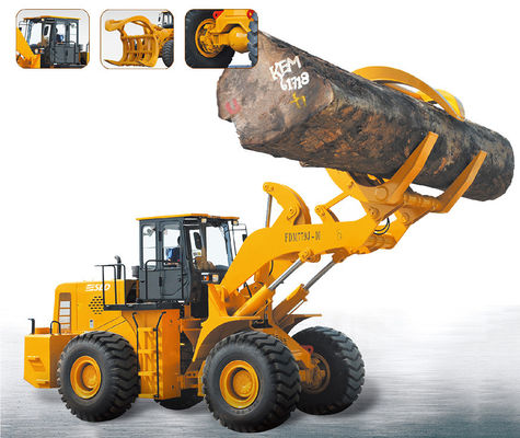 Máy kéo gỗ 10T Máy kéo thủy lực bằng thủy lực với trang trại xe kéo