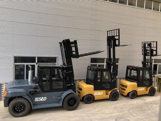 Đốt bên trong 10 tấn 20000 Lb 20k Xe nâng hàng 4 bánh