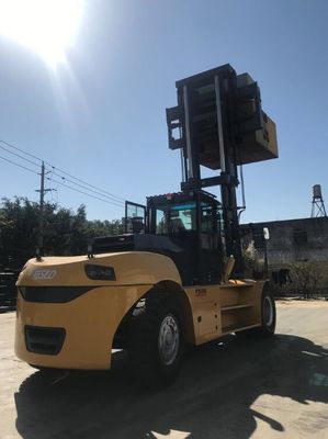 Xử lý thùng chứa vật liệu Xe nâng hạng nặng 25t 28 Tấn Xe nâng điện tử