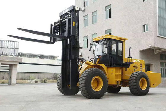 4X4 Bốn bánh 15 Tấn 20 Tấn Xe nâng mọi địa hình