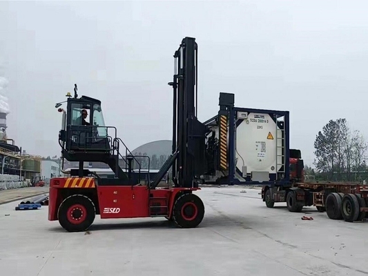 CUMMINS Engine Empty Container Handler với trục lái Kessler D102PL341