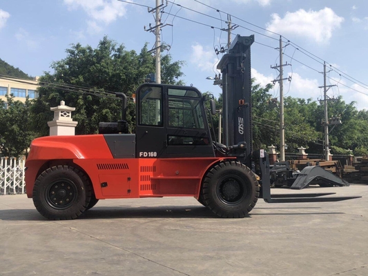 Xe nâng động cơ diesel OEM 16 tấn với động cơ Yuchai