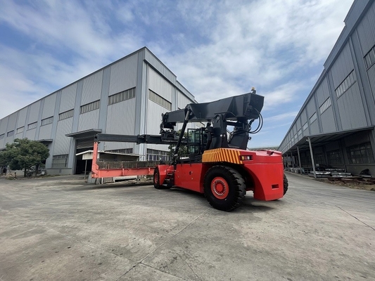 45 tấn tải CUMMINS QSM11-330 container Reach Stacker Kessler L102 trục lái