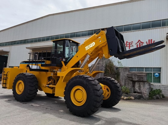Máy xúc lật xe nâng 52 tấn để nâng khối đá lớn